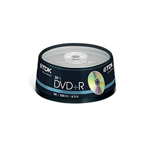 TDK+R RECORDABLE 25PCK