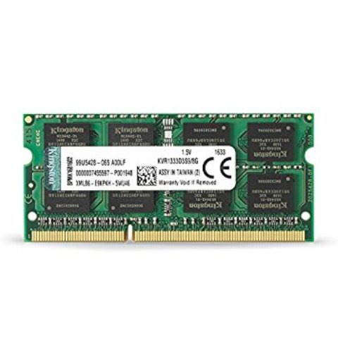 KVR1333D3S9/8GB NB 8G D3-1333