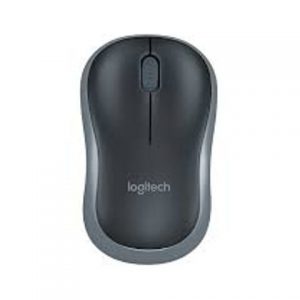 LOGITECH M185 BLK AND SILVER