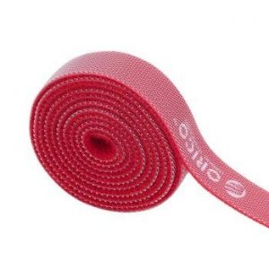 Orico velcro cable ties 1m Red