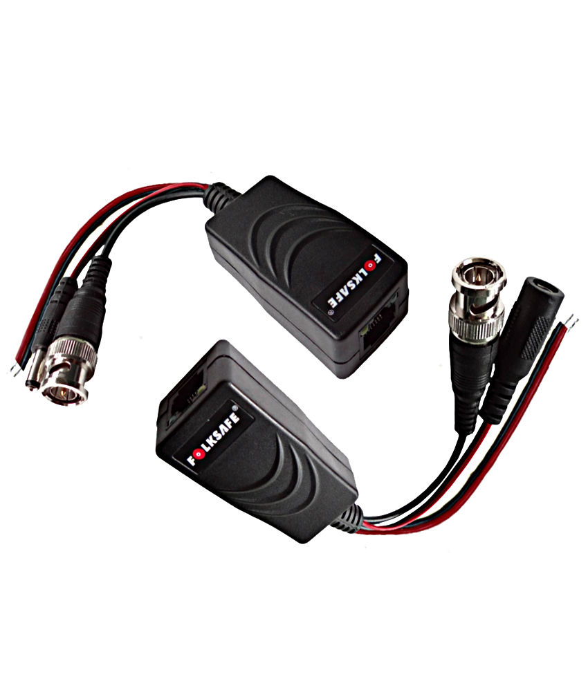 Folksafe 1CH Passive Video|Power|Audio PTZ Balun