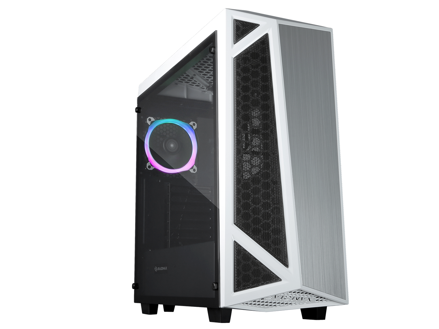 Raidmax Sigma Prime RGB LED Tempered Glass Side (GPU 400mm) ATX Gaming Chassis Black