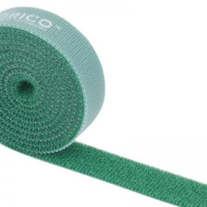 Orico velcro cable ties 1m Green