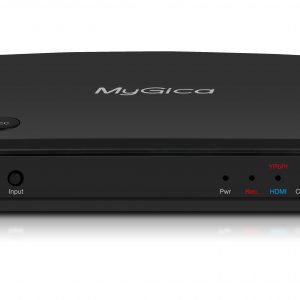 MyGica External HD Video Capture Device with HDMI Input - Black