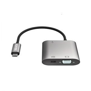 Kanex USB-C VGA with USB-A and USB-C with Power Delivery (60W MAX) Adapter