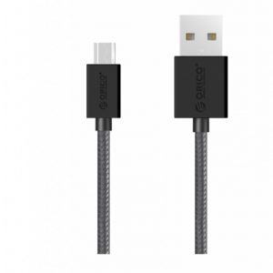 Orico Micro USB Braided Charging Data 1m Cable Black