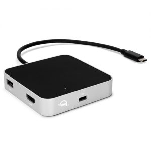OWC USB-C Travel Dock 2xUSB3.1|1xSD Card|1xHDMI Silver