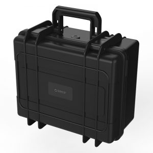 Orico 8 x 3.5 / 22 x 2.5 Bay HDD Protector Black