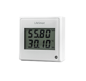 Lifesmart Cube Environmental Sensor Illumination|Humidity (5 to 90%)|Temperature (-20 to 40 Degrees) - CR2450 Battery - White