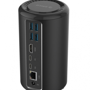 Orico USB Type-C HDMI/RJ45/USB3.0 Docking Station Black