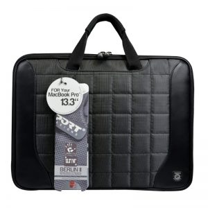 Port Designs BERLIN II 13.3/14 Hybrid Notebook Sleeve Black