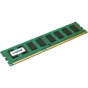 Crucial 4GB DDR3 1600MHz ECC Unbuffered Dimm