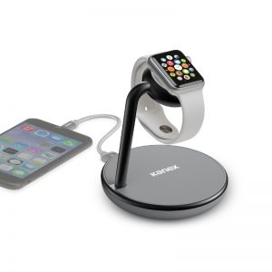 Kanex GoPower Stand with Wireless QI Charging Base for Apple Watch and Iphone