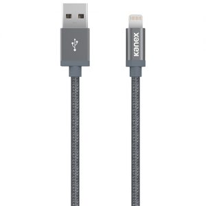 Kanex Lightning 1.2m Aluminium Cable Grey