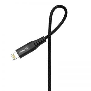 Orico Lightning 1m Aramid Braided Cable Black