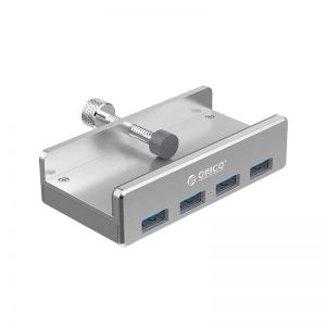 Orico 4 Port USB3.0 Clip-Type Hub Aluminium