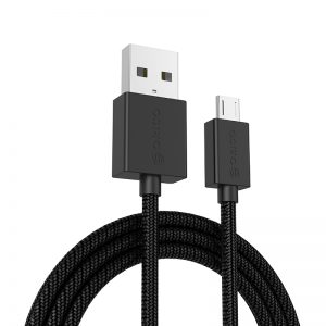Orico Micro USB Braided Charging Data 1m Cable Black