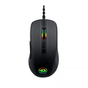 Redragon STORMRAGE 10000PI 7 Button|180cm Cable|Ambi-Design|RGB Backlit Gaming Mouse - Black