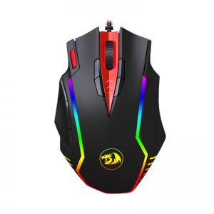 Redragon SAMSARA 2 12400PI 13 Button|180cm Cable|Ergo-Design|8 Weights|RGB Backlit Gaming Mouse - Black