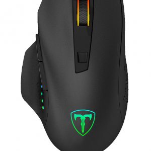 T-Dagger Warrant-Officer 4800DPI 6 Button|180cm Cable|Ergo-Design|RGB Backlit Gaming Mouse - Black/Red