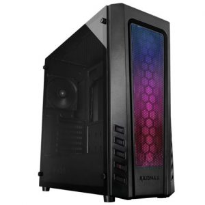 Raidmax Zeta RGB LED (GPU 390mm) ATX|Micro ATX|Mini ITX Chassis Black